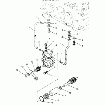 OIL PUMP ASSEMBLY 500 CARB 0952764 (4929192919C012)