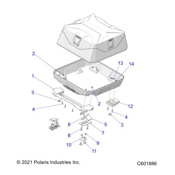BODY, STORAGE BAG, TUNNEL - S22TDE8RS ALL OPTIONS (600624C)