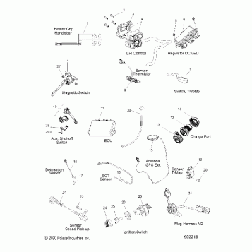 ELECTRICAL, SWITCHES, SENSORS and COMPONENTS - S23TKV8MS (602219)