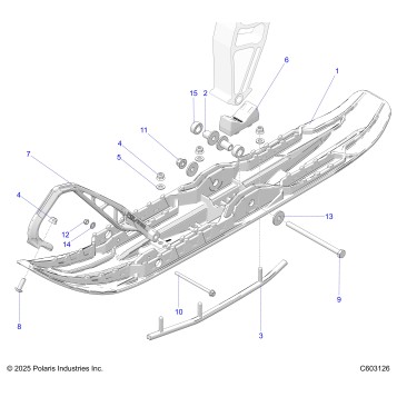 STEERING, SKI ASM - S26AJE9FSL/AJN9FSL/FSM (C603126)