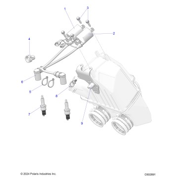 ELECTRICAL, IGNITION COIL/SPARK PLUGS - S26TGG8MS (C601976)