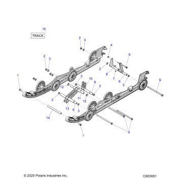 SUSPENSION, REAR - S26TFN6RSP/RSL (C603061)