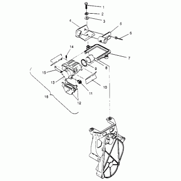 BRAKE ASSEMBLY - E956756 (4930763076B007)
