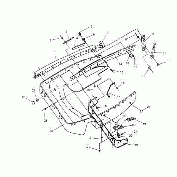 NOSEPAN ASSEMBLY  RXL 0956768 (4930783078A008)