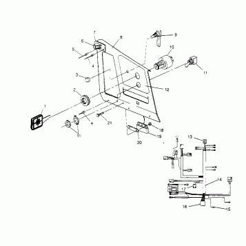 CONSOLE  RXL 0956768 (4930783078A014)