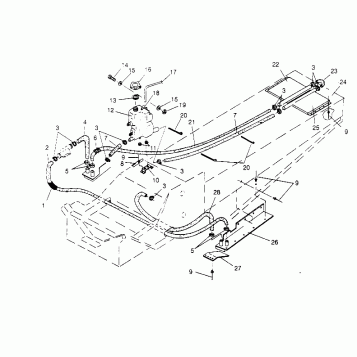 COOLING SYSTEM RXL 0956768 (4930783078B007)