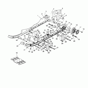 SUSPENSION ASSEMBLY RXL 0956768 (4930783078B010)