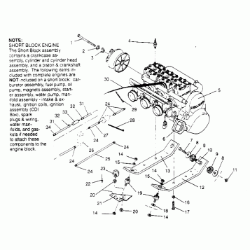 ENGINE MOUNTING  RXL 0956768 (4930783078C003)