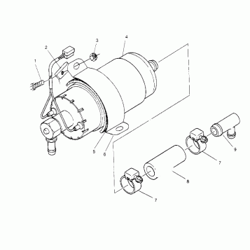 FUEL PUMP  RXL 0956768 (4930783078C011)