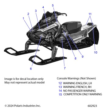 BODY, DECALS - S26MDX6DSA (602923)