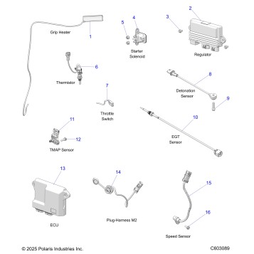 ELECTRICAL, COMPONENTS - S26TDZ8MS (C603089)