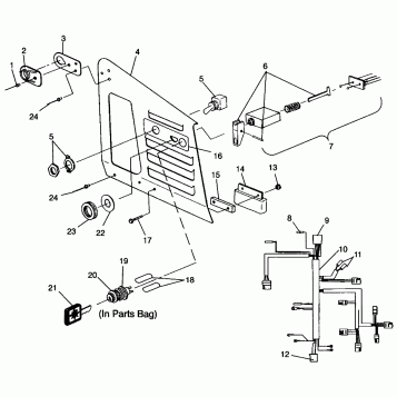 CONSOLE 440 XCR SP 0961760 (4931583158A014)