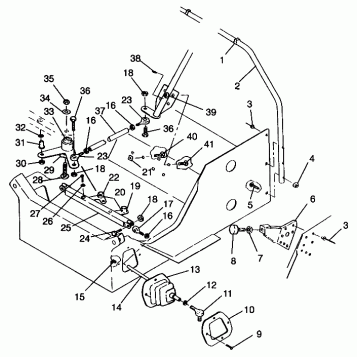 STEERING 440 XCR SP 0961760 (4931583158B004)