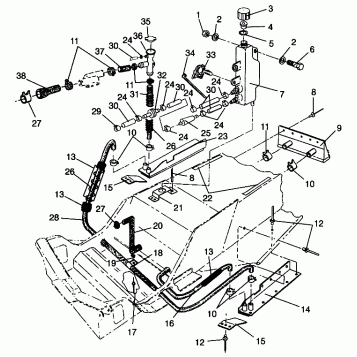 COOLING SYSTEM 440 XCR SP 0961760 (4931583158B005)