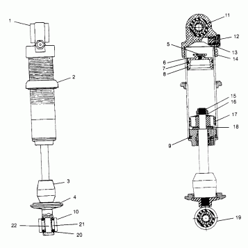 FOX SHOCK - IFS 440 XCR SP 0961760 (4931583158C004)