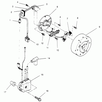 MAGNETO 440 XCR SP 0961760 (4931583158C014)