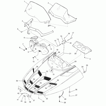 HOOD - E965782 (4931593159A012)