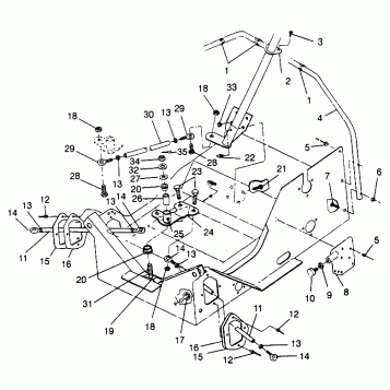 STEERING ASSEMBLY Storm 0965782, Storm SKS 0965582,  Euro Storm E965782, Eu (4931593159B007)