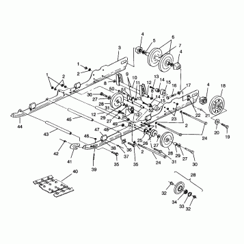 SUSPENSION Storm SKS 0965582, Euro Storm SKS E965582, and Storm RMK 0965982 (4931593159B013)