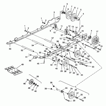 SUSPENSION  Storm 0965782 and Euro Storm E965782 (4931593159C001)