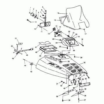 HOOD WIDETRAK GT 0962061 and EUROPEAN WIDETRAK GT E962061 (4931623162A009)