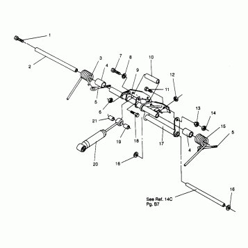 REAR TORQUE ARM WIDETRAK GT 0962061 and EUROPEAN WIDETRAK GT E962061 (4931623162B009)