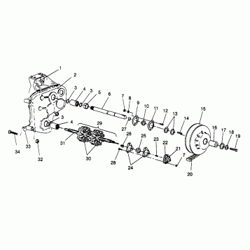 DRIVESHAFT WIDETRAK GT 0962061 and EUROPEAN WIDETRAK GT E962061 (4931623162B010)