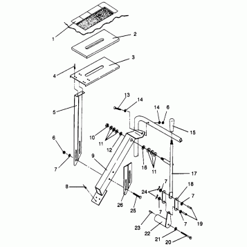 SHIFT LINKAGE WIDETRAK GT 0962061 and EUROPEAN WIDETRAK GT E962061 (4931623162C006)