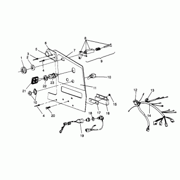 CONSOLE WIDETRAK LX 0962064 and EUROPEAN WIDETRAK LX E962064 (4931643164A013)