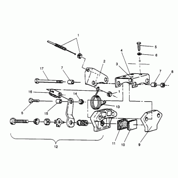 BRAKE WIDETRAK LX 0962064 (4931643164B005)