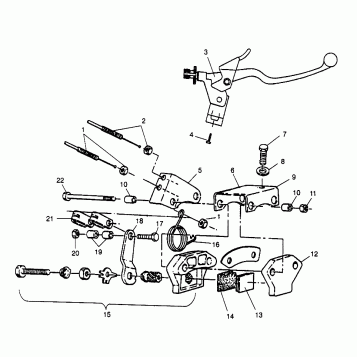 BRAKE EUROPEAN WIDETRAK LX E962064 (4931643164B006)