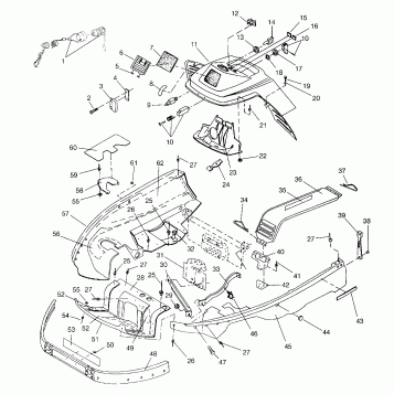 NOSEPAN and CONSOLE LITE 0963433, EURO LITE E963433 and LITE DELUXE 0963431 (4931663166A007)