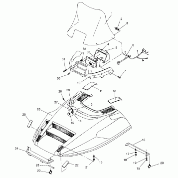 HOOD LITE 0963433, EURO LITE E963433 and LITE DELUXE 0963431 (4931663166A009)