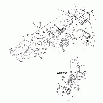 TUNNEL ULTRA SKS 0960578, EUROPEAN ULTRA SKS E960578, and ULTRA RMK 0960978 (4931683168A005)