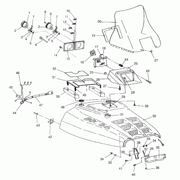HOOD ULTRA SKS 0960578,  EURO ULTRA SKS E960578,  and  ULTRA RMK 0960978 (4931683168A010)