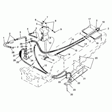 COOLING SYSTEM ULTRA SKS 0960578, EUROPEAN ULTRA SKS E960578, and ULTRA RMK (4931683168B007)