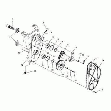 CHAINCASE ULTRA SKS 0960578, EURO ULTRA SKS E960578, and  ULTRA RMK 0960978 (4931683168B010)