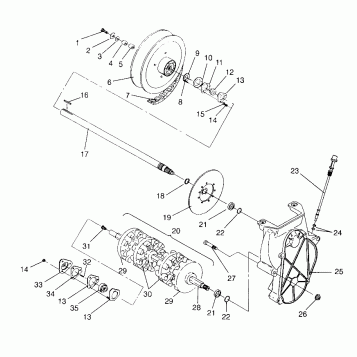DRIVE TRAIN ULTRA SKS 0960578, EUROPEAN ULTRA SKS E960578, and ULTRA RMK 09 (4931683168B014)