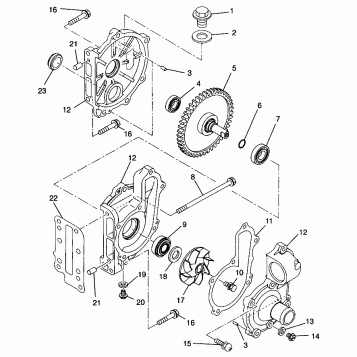 WATER PUMP ULTRA SKS 0960578, EUROPEAN ULTRA SKS E960578, and ULTRA RMK 096 (4931683168C011)