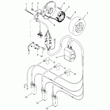 MAGNETO ULTRA SKS 0960578, EUROPEAN ULTRA SKS E960578, and ULTRA RMK 096097 (4931683168D002)