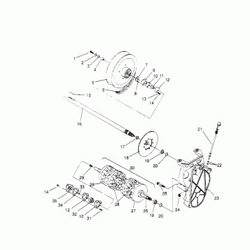 DRIVE TRAIN XLT SP 0966676 and  EUROPEAN XLT SP E966676 (4931703170B009)