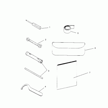 TOOL KIT XLT SP 0966676 and  EUROPEAN XLT SP E966676 (4931703170C005)