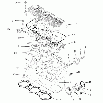CYLINDER XLT SP 0966676 and EUROPEAN XLT SP E966676 (4931703170C010)