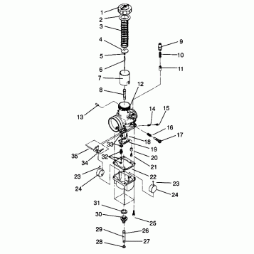 CARBURETOR XLT SP 0966676 and  EUROPEAN XLT SP E966676 (4931703170C013)