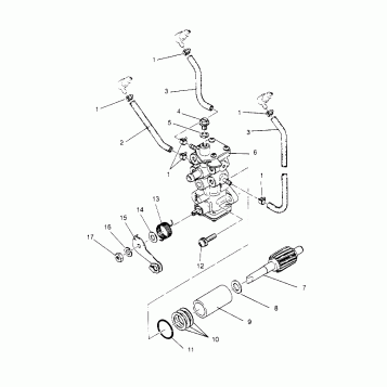 OIL PUMP XLT SP 0966676 and  EUROPEAN XLT SP E966676 (4931703170D001)