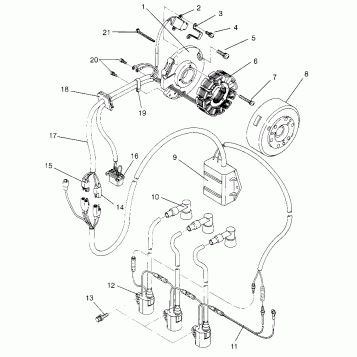 MAGNETO XLT SP 0966676 and EUROPEAN XLT SP E966676 (4931703170D002)