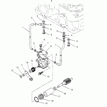 OIL PUMP 440 0962760 (4931743174C011)