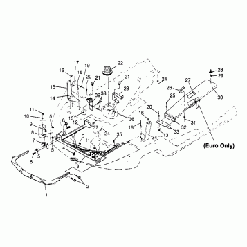 NOSEPAN  TRAIL 0962761, TRAIL TOURING 0962262,  and EUROPEAN TRAIL TOURING (4931763176A010)