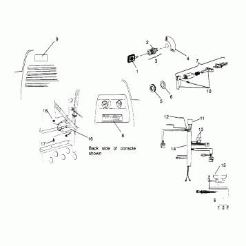 IGNITION and WIRE HARNESS TRAIL 0952761 (4931763176A012)
