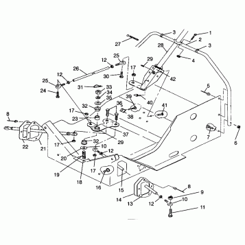 STEERING  TRAIL 0962761 (4931763176B005)